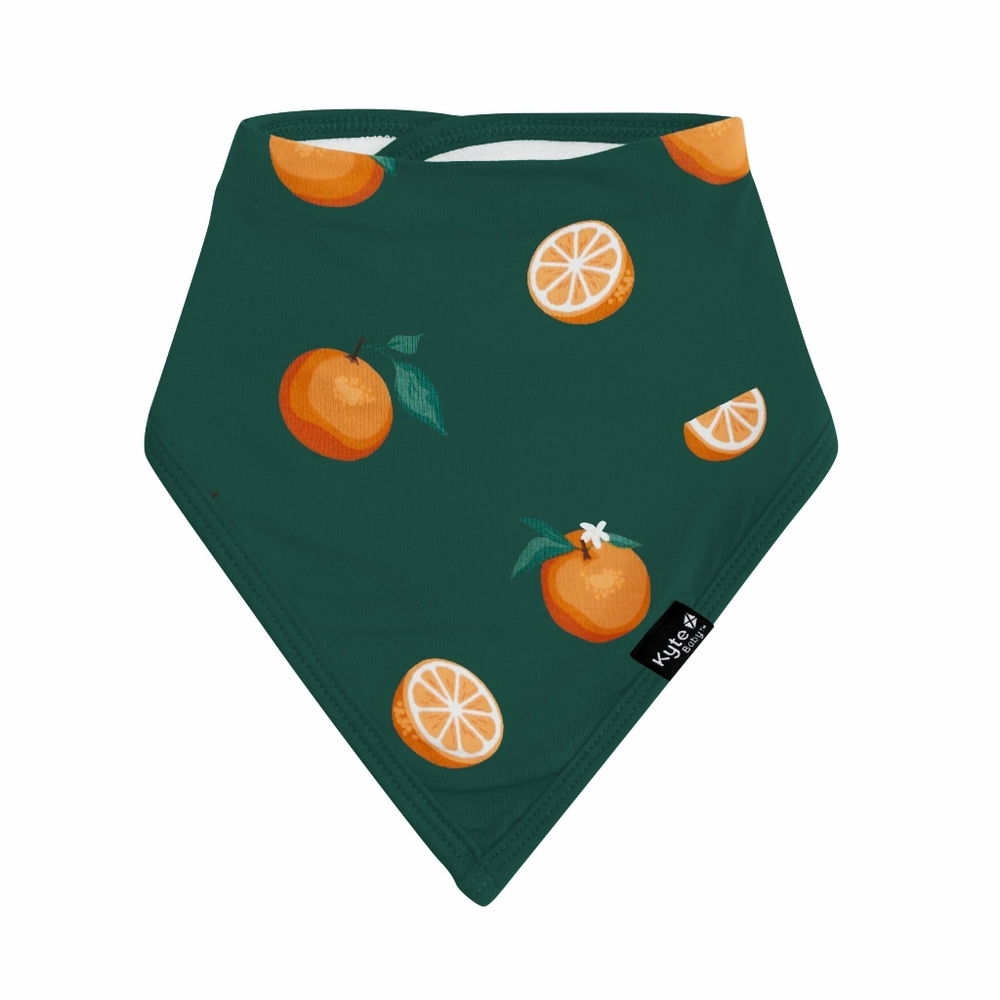 Kyte Baby Bamboo Bib In Orange NWT
